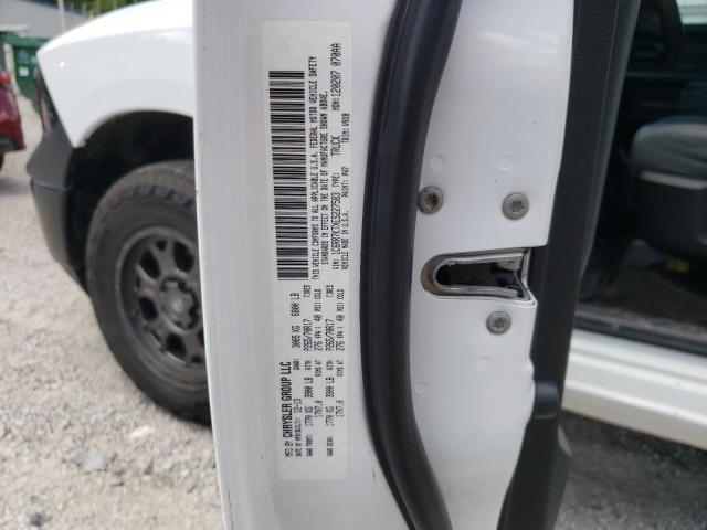 1C6RR7KTXES227583 - 2014 RAM 1500 ST WHITE photo 12