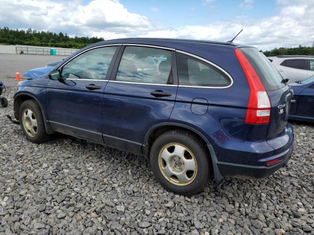 5J6RE4H32AL035552 - 2010 HONDA CR-V LX BLUE photo 2