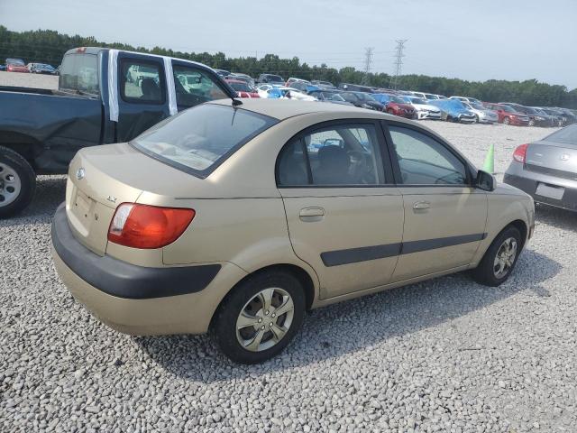 KNADE123976205403 - 2007 KIA RIO BASE TAN photo 3