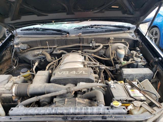 5TBRT34191S173168 - 2001 TOYOTA TUNDRA ACCESS CAB Noir photo 11