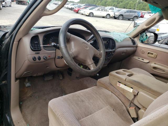 5TBRT34191S173168 - 2001 TOYOTA TUNDRA ACCESS CAB Noir photo 8