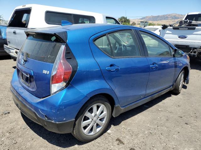 JTDKDTB38H1595241 - 2017 TOYOTA PRIUS C BLUE photo 3