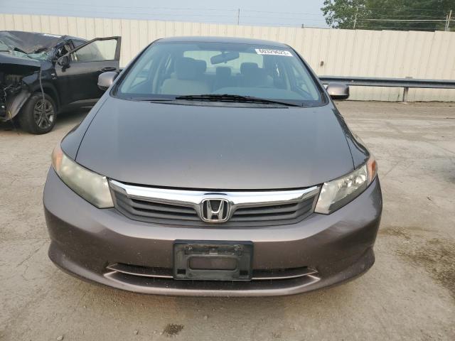 19XFB2F57CE002990 - 2012 HONDA CIVIC LX CHARCOAL photo 5