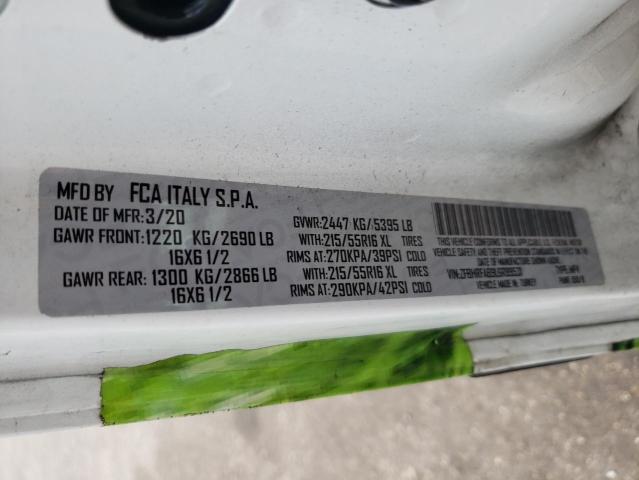 ZFBHRFAB9L6R89531 - 2020 RAM PROMASTER თეთრი ფოტო 13