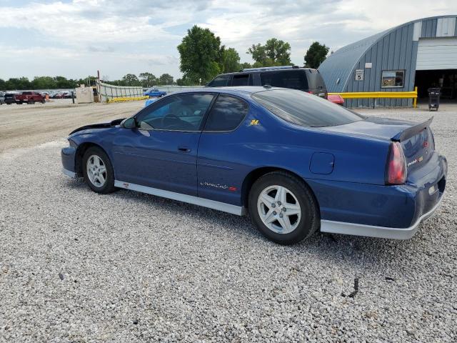 2G1WX12K639323983 - 2003 CHEVROLET MONTE CARL SS BLUE photo 2