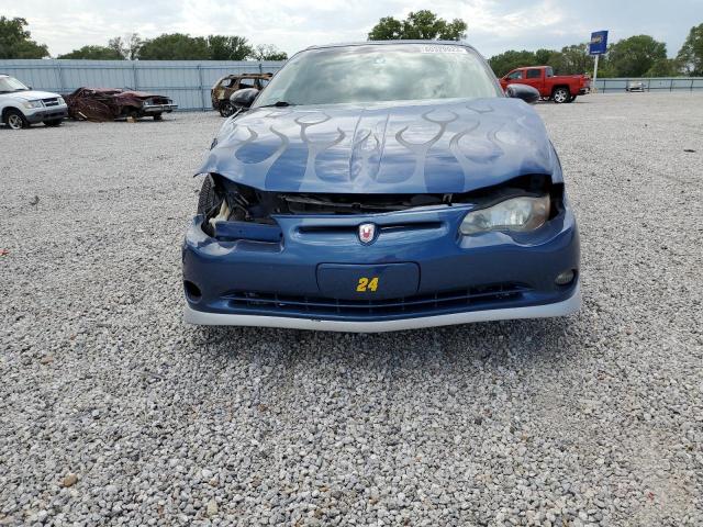 2G1WX12K639323983 - 2003 CHEVROLET MONTE CARL SS BLUE photo 5