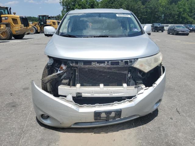 JN8AE2KP5D9060552 - 2013 NISSAN QUEST S SILVER photo 5