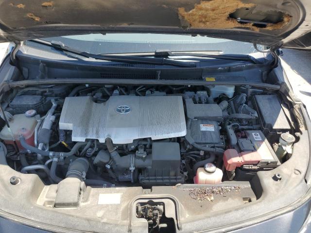 JTDKARFP5H3039918 - 2017 TOYOTA PRIUS PRIM ნაცრისფერი ფოტო 11