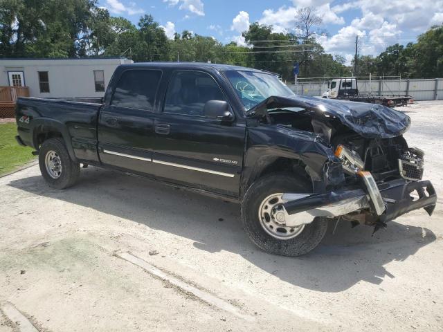 1GCGK13U67F145094 - 2007 CHEVROLET SILVERADO K1500 CLASSIC HD BLACK photo 4