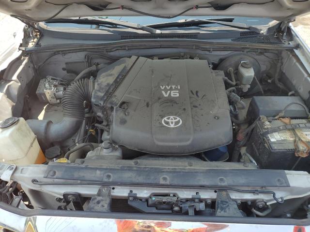 5TEJU62N28Z548341 - 2008 TOYOTA TACOMA DOUBLE CAB PRERUNNER SILVER photo 11