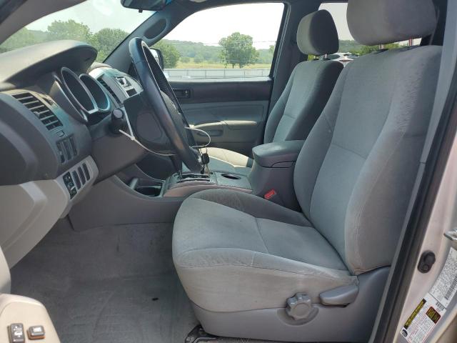 5TEJU62N28Z548341 - 2008 TOYOTA TACOMA DOUBLE CAB PRERUNNER SILVER photo 7