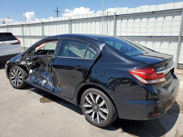 19XFB2F91FE077367 - 2015 HONDA CIVIC EXL შავი ფოტო 2