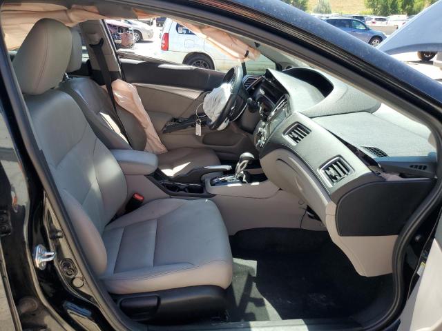 19XFB2F91FE077367 - 2015 HONDA CIVIC EXL შავი ფოტო 7
