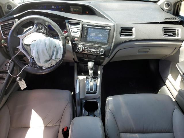 19XFB2F91FE077367 - 2015 HONDA CIVIC EXL შავი ფოტო 8