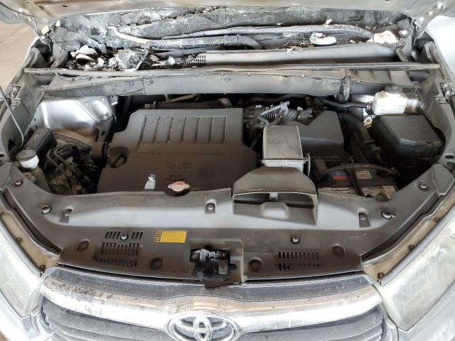 5TDKKRFH8FS117139 - 2015 TOYOTA HIGHLANDER XLE Gümüş foto 12