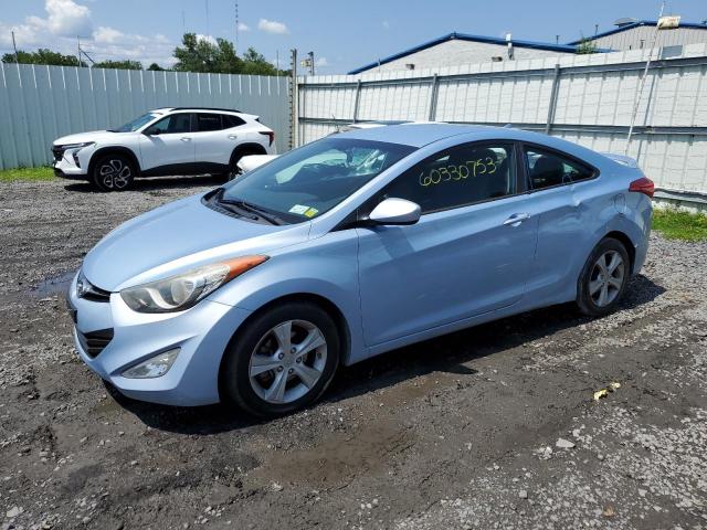 KMHDH6AE6DU020027 - 2013 HYUNDAI ELANTRA CO GS BLUE photo 1