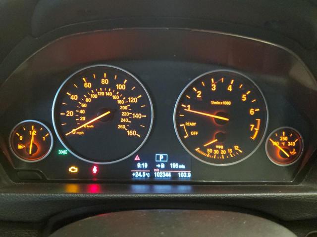 WBA3C3C5XDF982262 - 2013 BMW 320 I XDRIVE WHITE photo 9