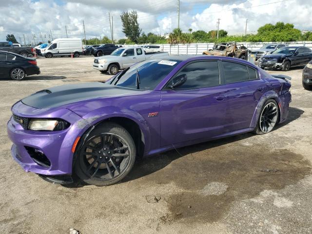 2C3CDXGJ4PH625049 - 2023 DODGE CHARGER SCAT PACK PURPLE photo 1