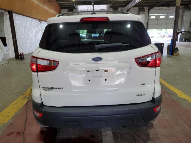 MAJ6S3GL2KC292098 - 2019 FORD ECOSPORT SE თეთრი ფოტო 6