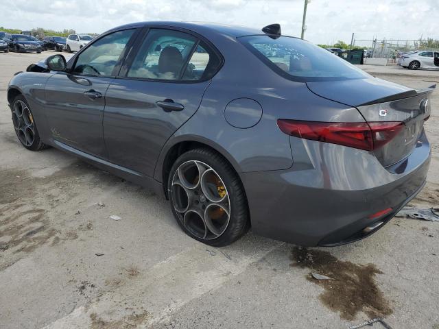 ZARFAEDN3H7541501 - 2017 ALFA ROMEO GIULIA Q4 GRAY photo 2