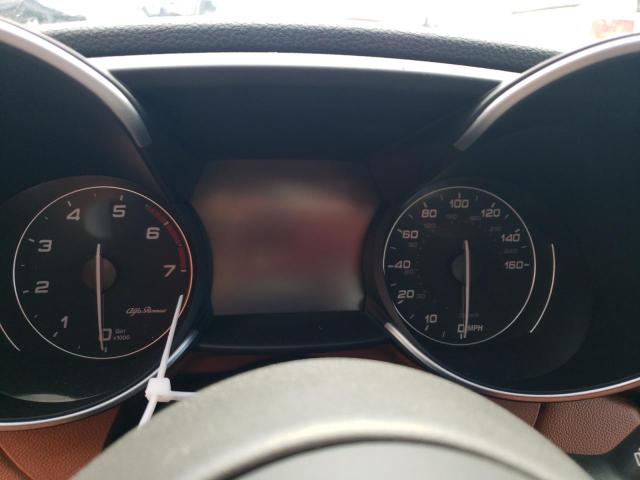 ZARFAEDN3H7541501 - 2017 ALFA ROMEO GIULIA Q4 GRAY photo 9