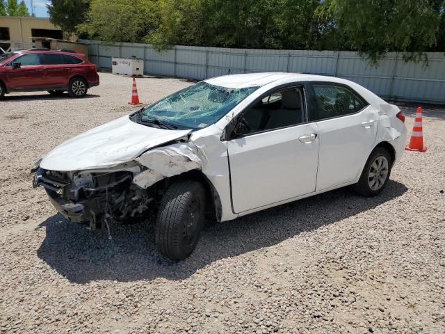 2T1BURHE0GC588662 - 2016 TOYOTA COROLLA L WHITE photo 1