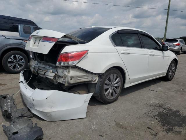 1HGCP2F86CA087890 - 2012 HONDA ACCORD EXL WHITE photo 3