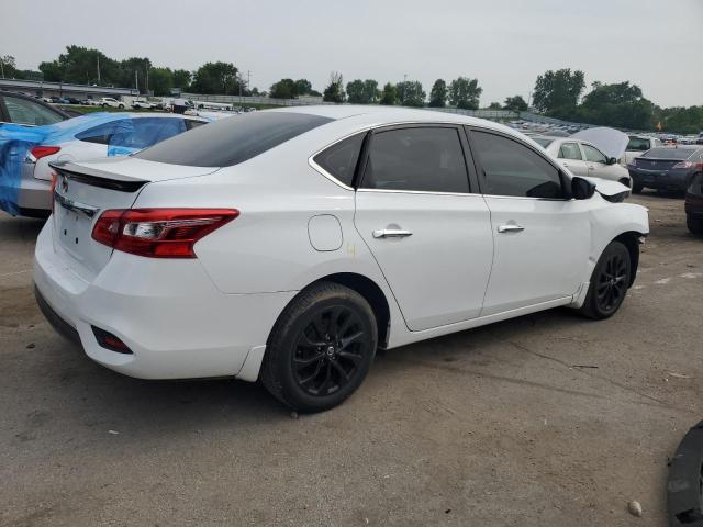 3N1AB7AP4JY343410 - 2018 NISSAN SENTRA S WHITE photo 3