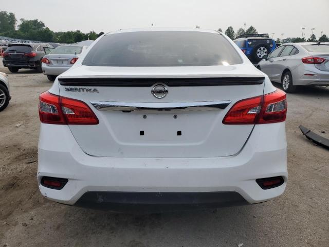 3N1AB7AP4JY343410 - 2018 NISSAN SENTRA S WHITE photo 6