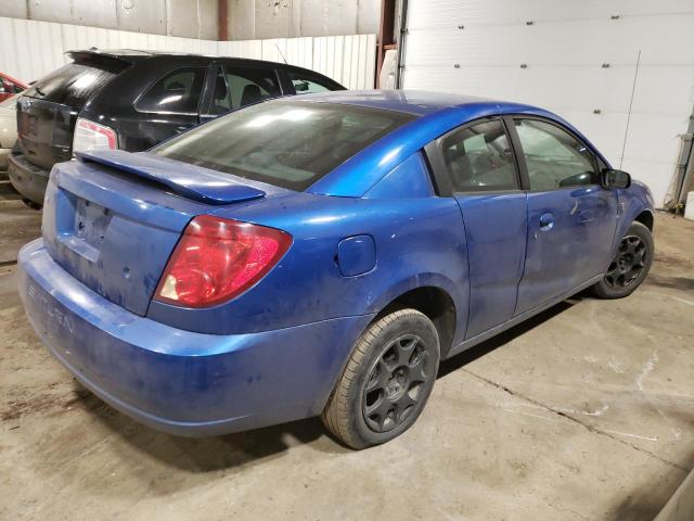 1G8AM14F93Z205467 - 2003 SATURN ION LEVEL 2 BLUE photo 3