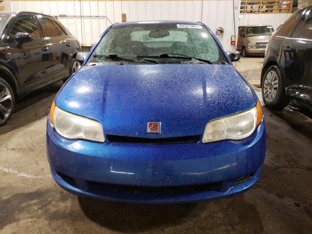 1G8AM14F93Z205467 - 2003 SATURN ION LEVEL 2 BLUE photo 5