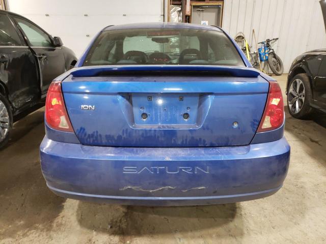 1G8AM14F93Z205467 - 2003 SATURN ION LEVEL 2 BLUE photo 6