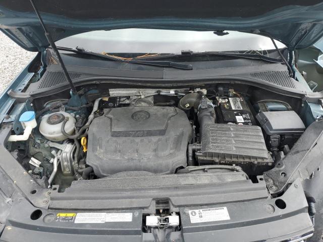 3VV2B7AX4KM196369 - 2019 VOLKSWAGEN TIGUAN SE Bleu photo 11