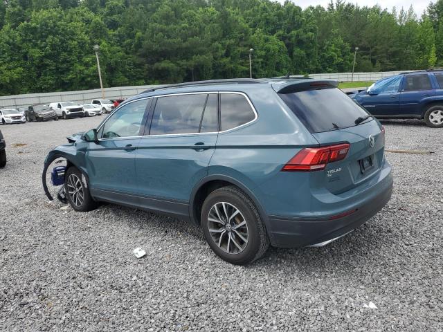 3VV2B7AX4KM196369 - 2019 VOLKSWAGEN TIGUAN SE Bleu photo 2