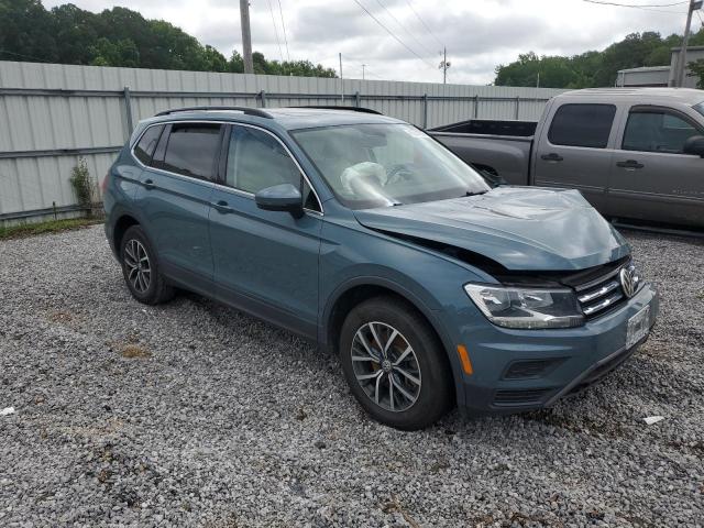 3VV2B7AX4KM196369 - 2019 VOLKSWAGEN TIGUAN SE Bleu photo 4