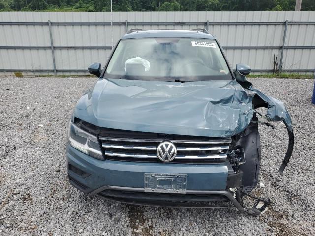 3VV2B7AX4KM196369 - 2019 VOLKSWAGEN TIGUAN SE Bleu photo 5