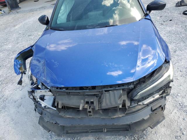 2HGFE2F53NH569780 - 2022 HONDA CIVIC SPORT BLUE photo 11