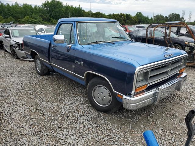 1B7GE16Y6LS746562 - 1990 DODGE D-SERIES D150 BLUE photo 4