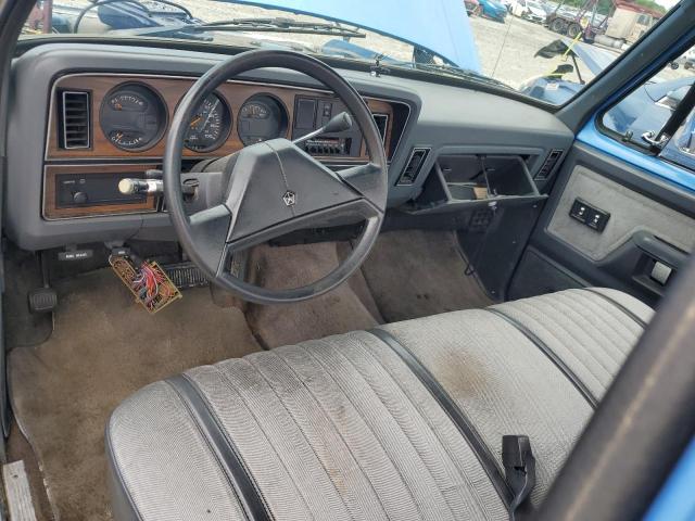 1B7GE16Y6LS746562 - 1990 DODGE D-SERIES D150 BLUE photo 8