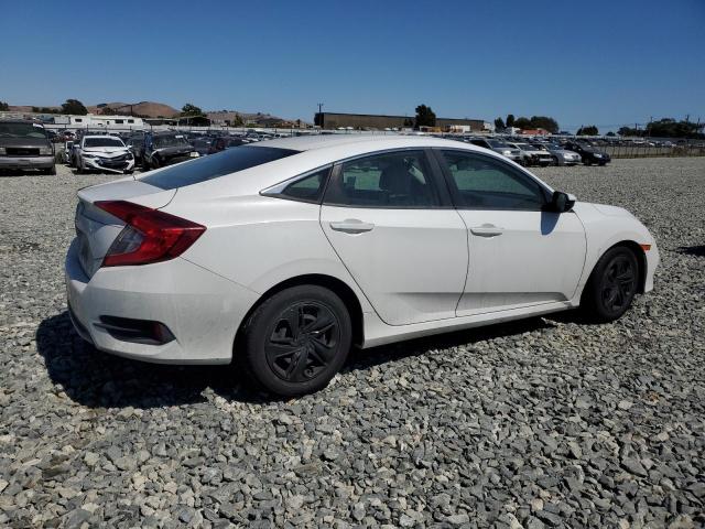 2HGFC2F67KH519703 - 2019 HONDA CIVIC LX WHITE photo 3