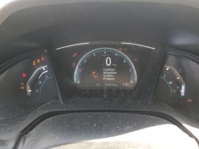 2HGFC2F67KH519703 - 2019 HONDA CIVIC LX WHITE photo 9