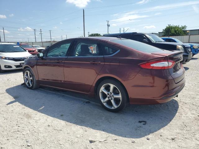 3FA6P0H71GR247681 - 2016 FORD FUSION SE BROWN photo 2