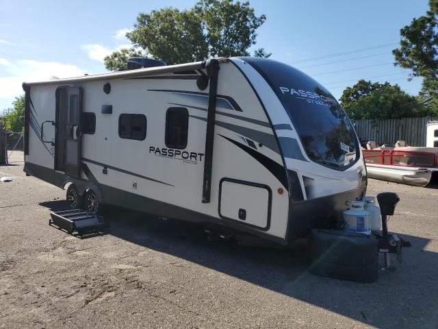 4YDT24024MD414166 - 2021 KEYSTONE PASSPORT BLACK photo 1