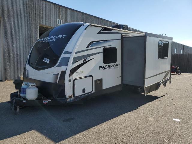 4YDT24024MD414166 - 2021 KEYSTONE PASSPORT BLACK photo 2
