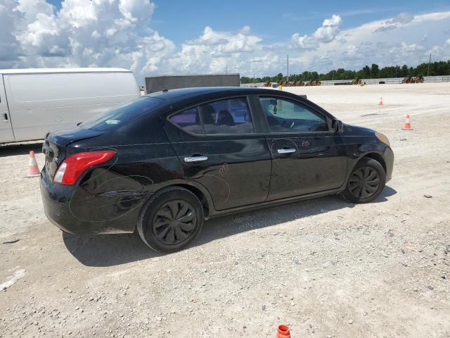 3N1CN7AP9CL814001 - 2012 NISSAN VERSA S BLACK photo 3