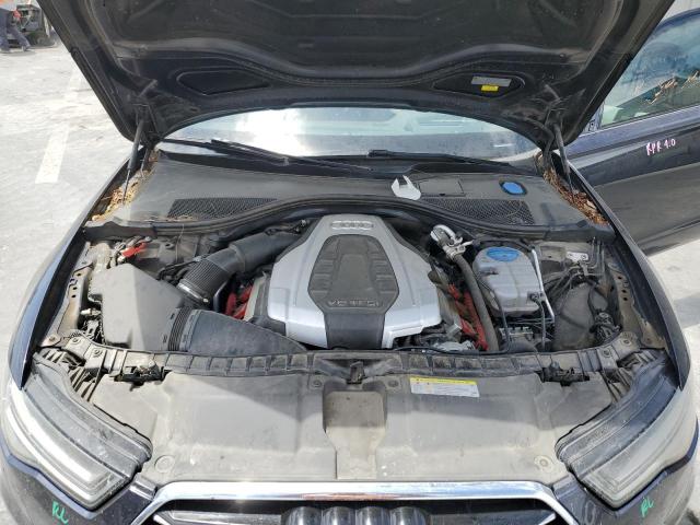 WAUHGAFC3GN001028 - 2016 AUDI A6 PRESTIGE გრაფიტი ფოტო 11