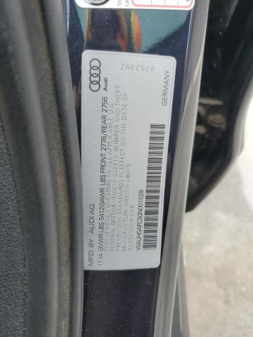 WAUHGAFC3GN001028 - 2016 AUDI A6 PRESTIGE გრაფიტი ფოტო 13