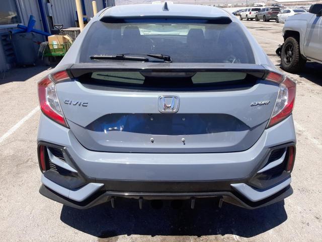 SHHFK7H4XMU411609 - 2021 HONDA CIVIC SPORT 灰色 照片 6