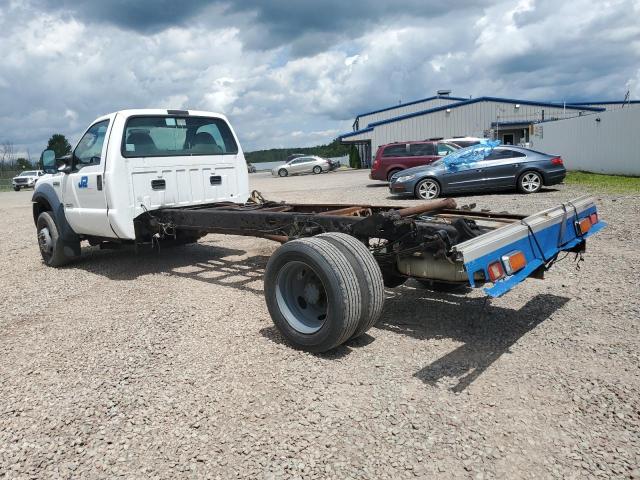 1FDAF56P77EA79244 - 2007 FORD F550 SUPER DUTY WHITE photo 2