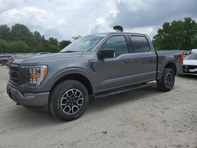 1FTEW1EP4MFC59660 - 2021 FORD F150 SUPERCREW GRAY photo 1